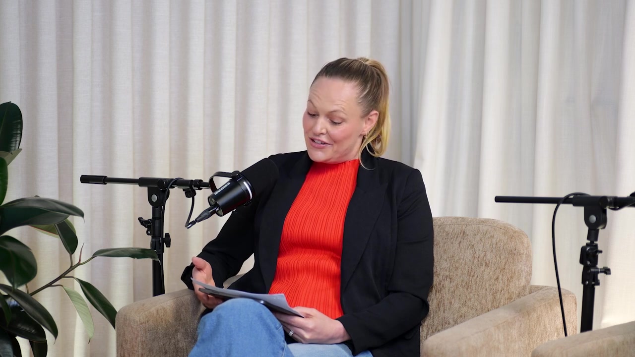 A voice note from Hamish's mum, Sylvia